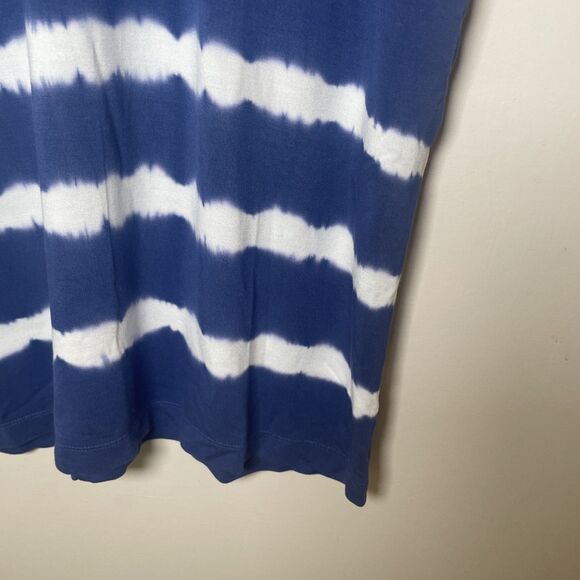 St John’s Bay Dress New with Tags Blue White Tie Dyed Summer Active Women Size S - Picture 5 of 7